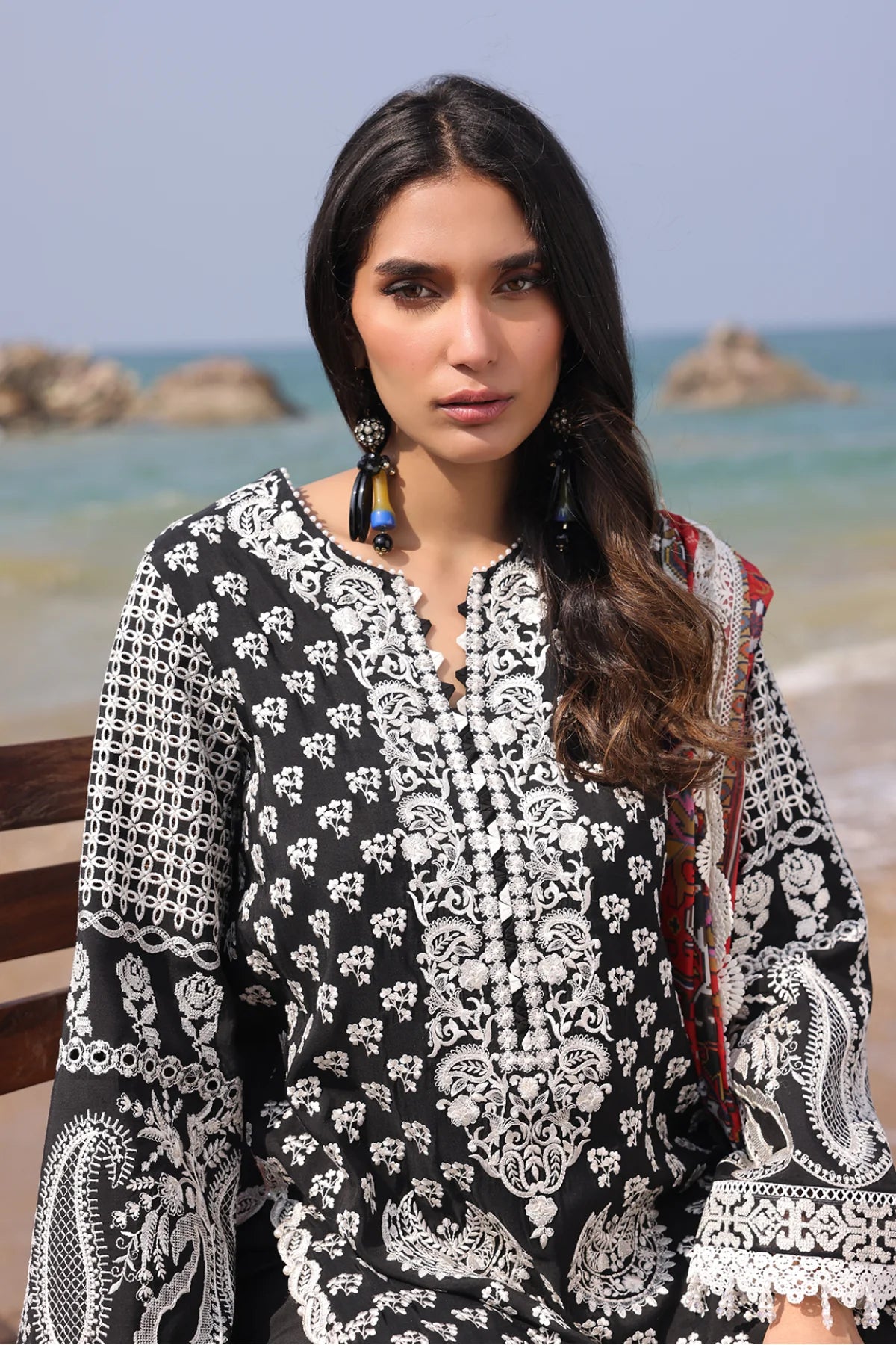 Imrozia 3Pc Embroidered Lawn Suit SL 75 Anoud gulbuy.com