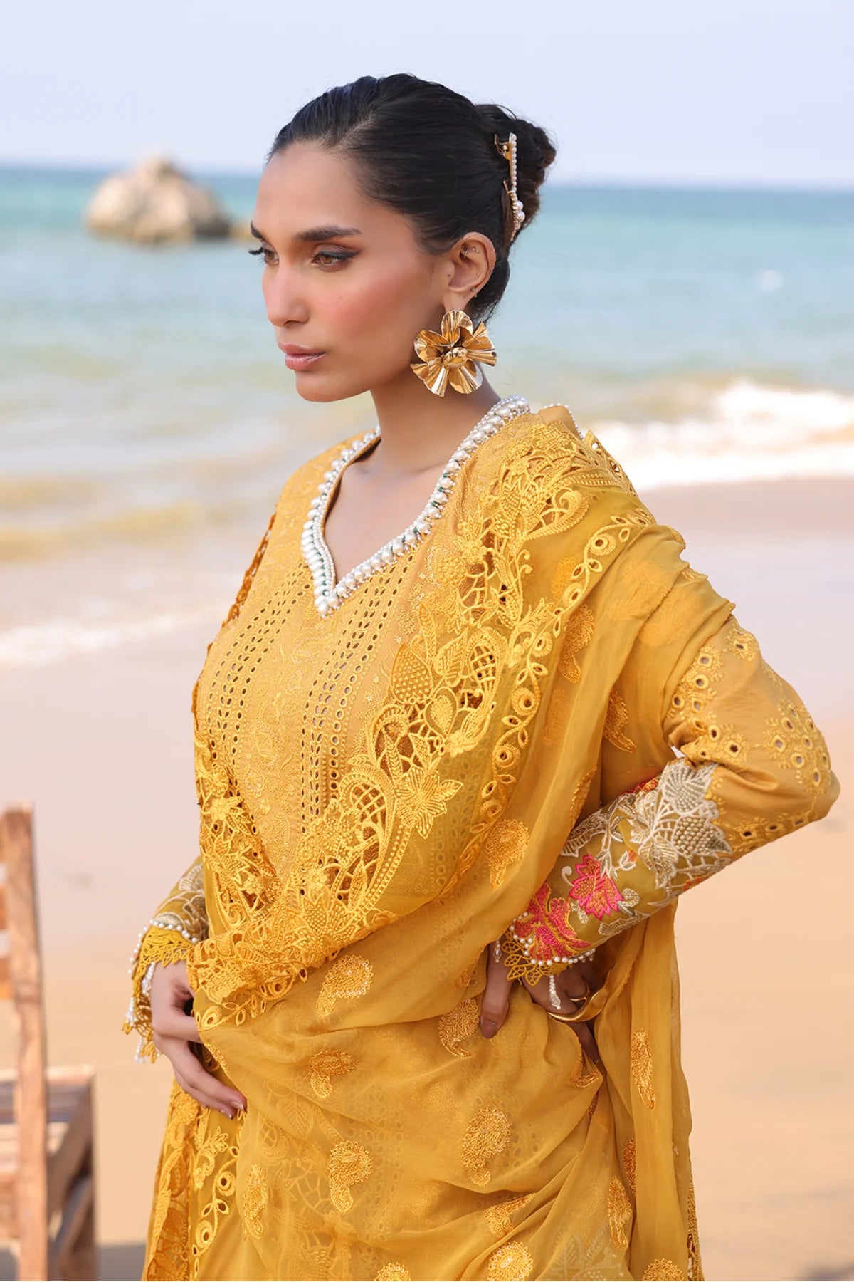 Imrozia 3Pc Embroidered Lawn Suit SL 78 A Havia gulbuy.com