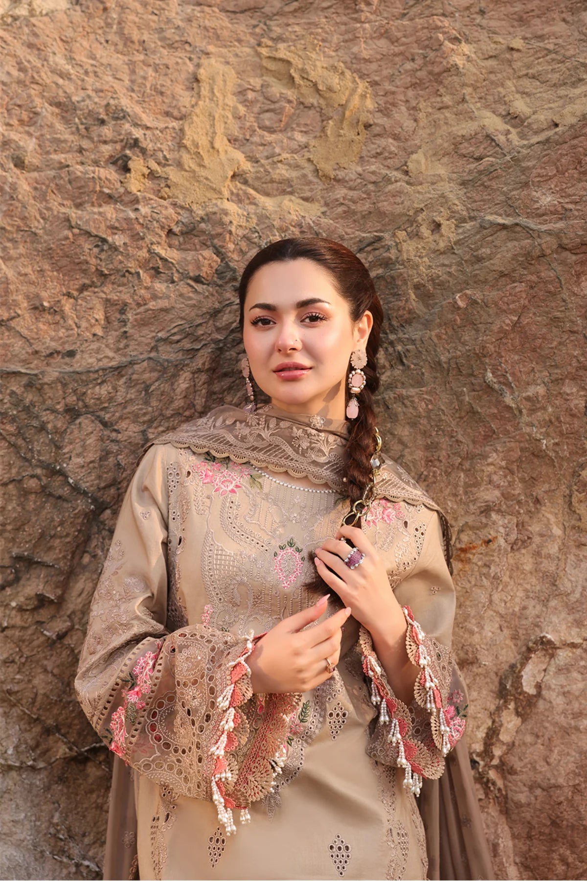 Imrozia 3Pc Embroidered Lawn Suit SL 81 Alyana gulbuy.com