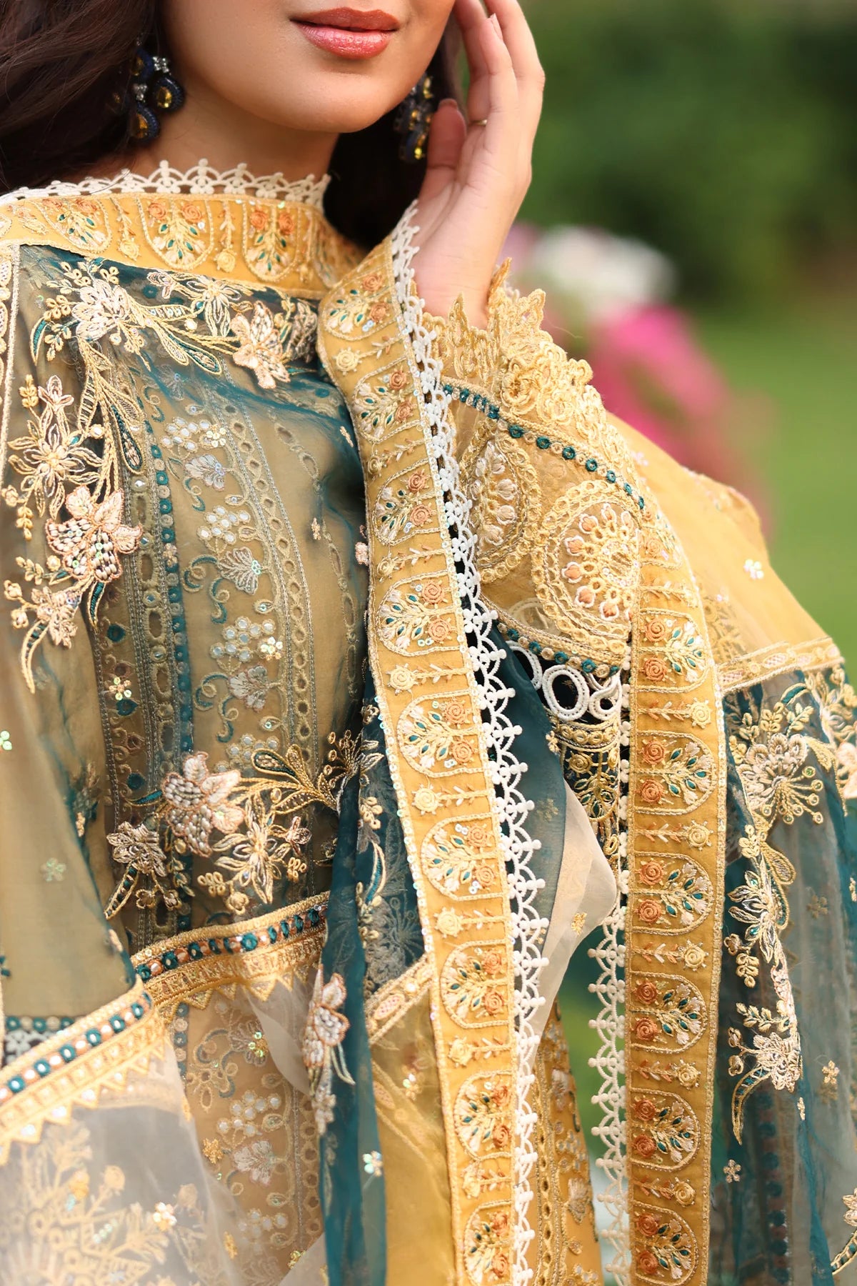 Imrozia 3Pc Embroidered Lawn Suit SL 92 SHAKIRA gulbuy.com