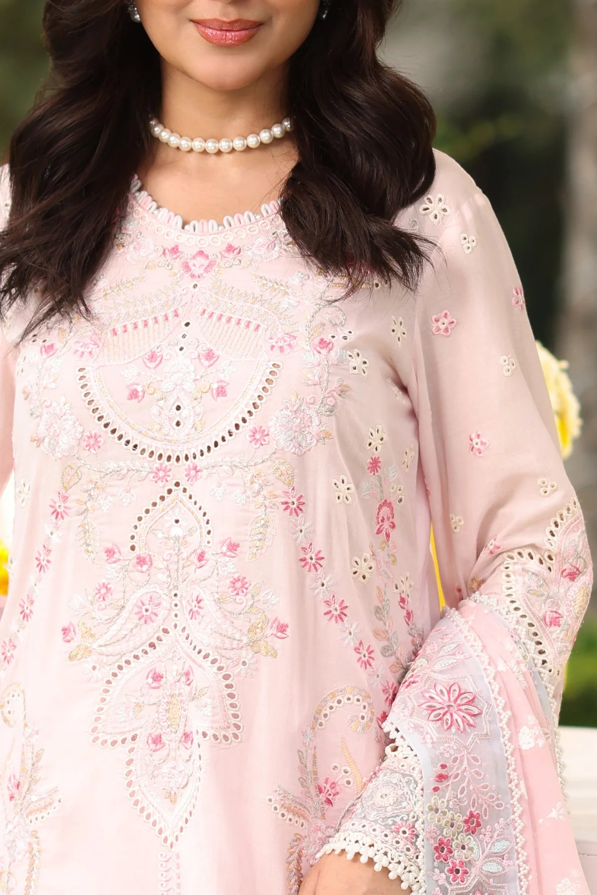 Imrozia 3Pc Embroidered Lawn Suit SL 94 JANAN gulbuy.com