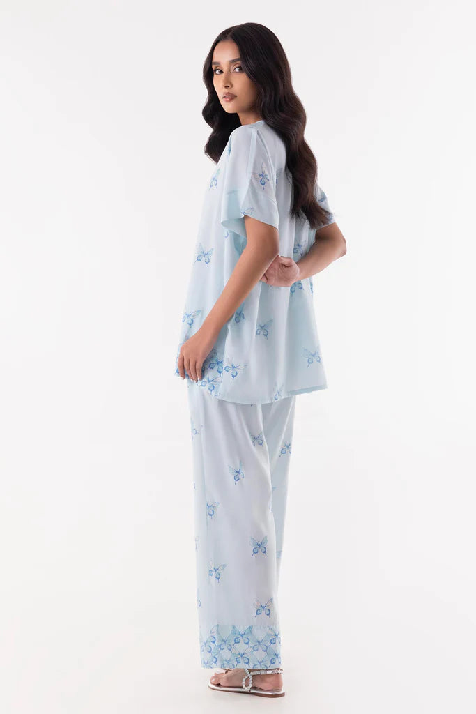 Sana Safinaz 2Pc Printed Cambric Suit SS25WSU151P2T gulbuy.com