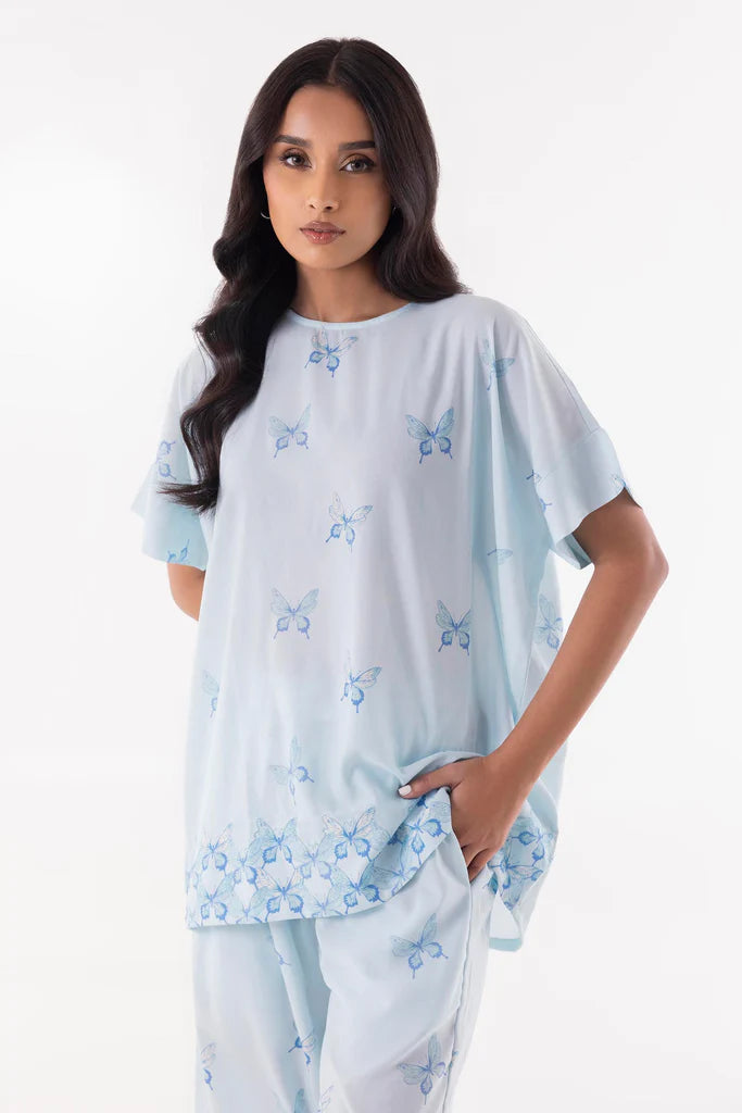 Sana Safinaz 2Pc Printed Cambric Suit SS25WSU151P2T gulbuy.com