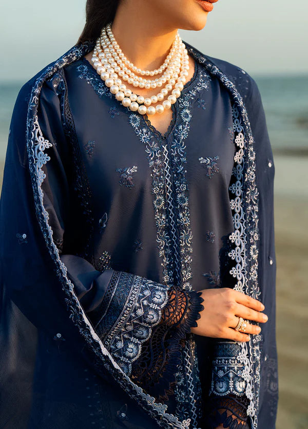 Sahane 3PC Embroidered Lawn Suit CT -20008 SEPAL - Yaariyan gulbuy.com