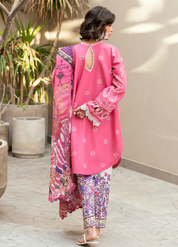 Sahane 3PC Embroidered Lawn Suit CT -20001 ZIRA - Yaariyan gulbuy.com