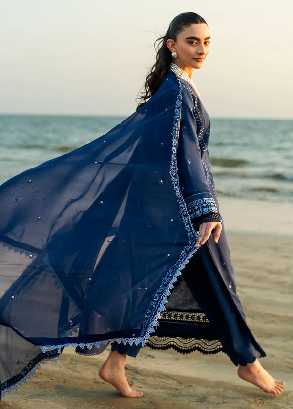 Sahane 3PC Embroidered Lawn Suit CT -20008 SEPAL - Yaariyan gulbuy.com