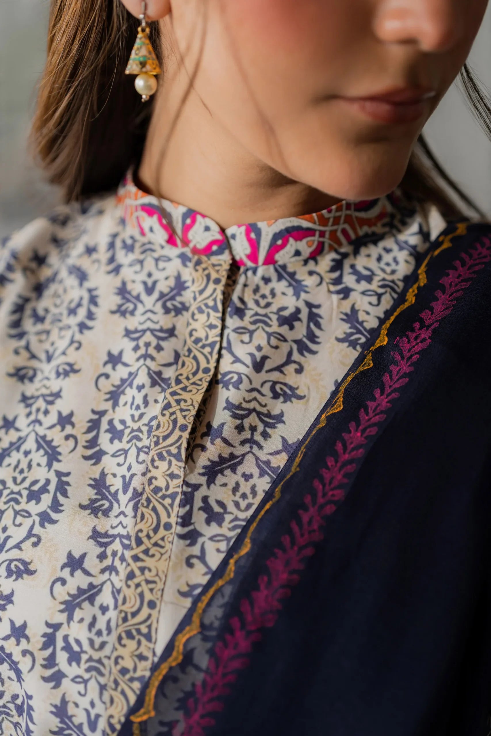 Kastoor 3Pc Printed Lawn Suit EF-294 gulbuy.com