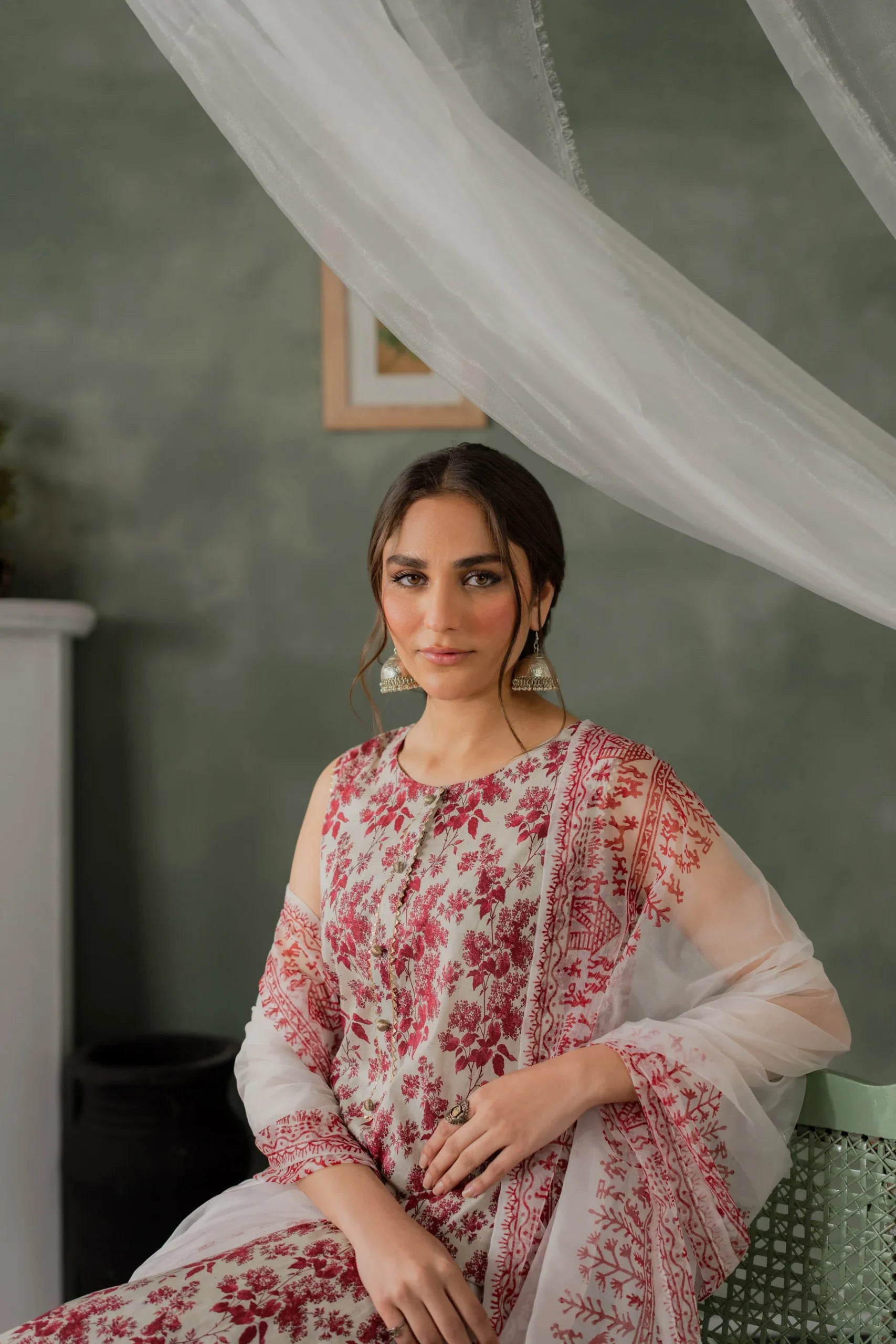 Kastoor 3Pc Printed Lawn Suit EF-300 gulbuy.com