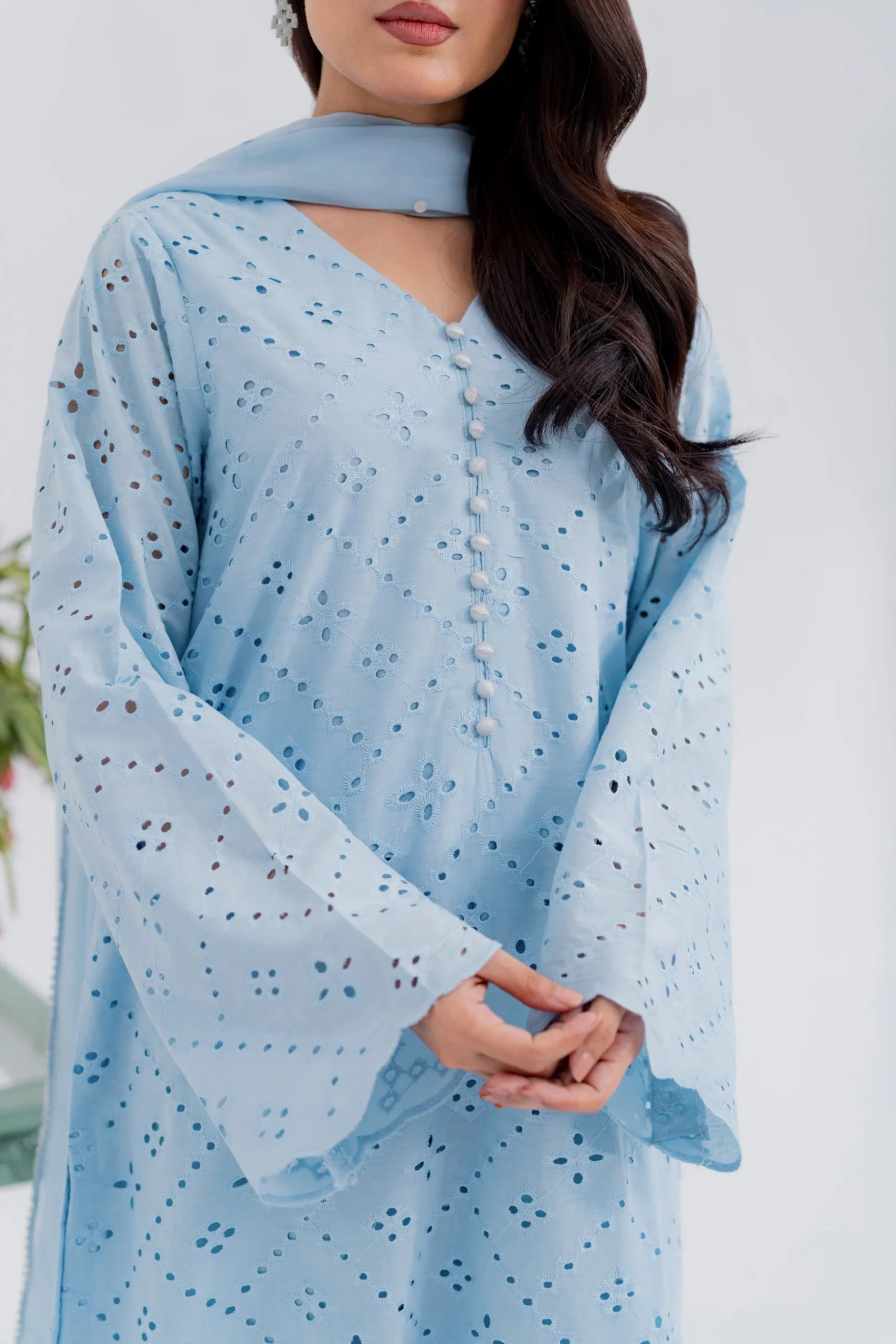Kastoor 3Pc Cotton Lawn Suit EF-321 gulbuy.com