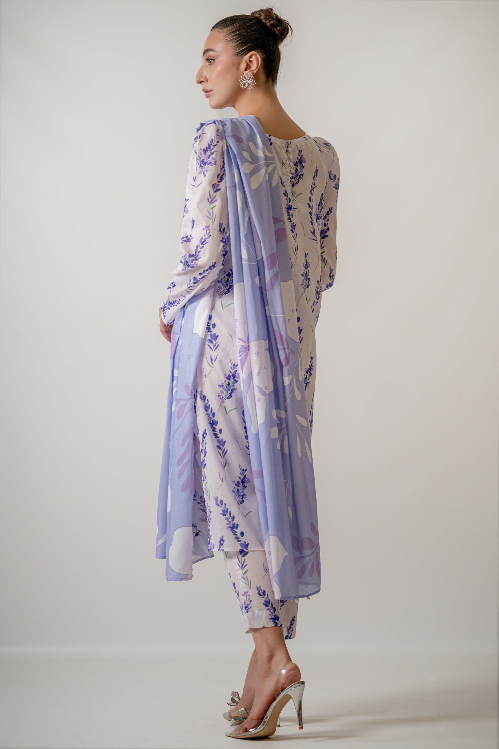 Ego 3 Piece Printed Lawn Suit (U00420-999-WHT) gulbuy.com
