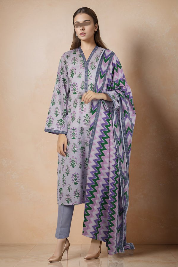 SAYA 3 PIECE PRINTED LAWN SUIT (U01-23038-13B)