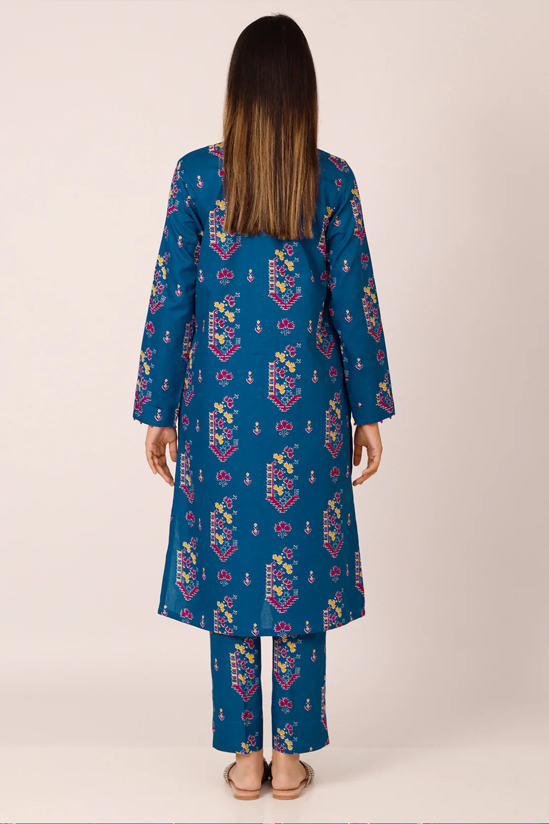 Saya 2Pc Printed Lawn Suit WU2P-5031 gulbuy.com