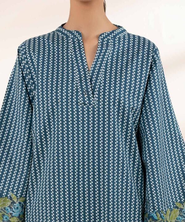 Sapphire 3Pc Printed Lawn Suit U3PEDY25V129 gulbuy.com
