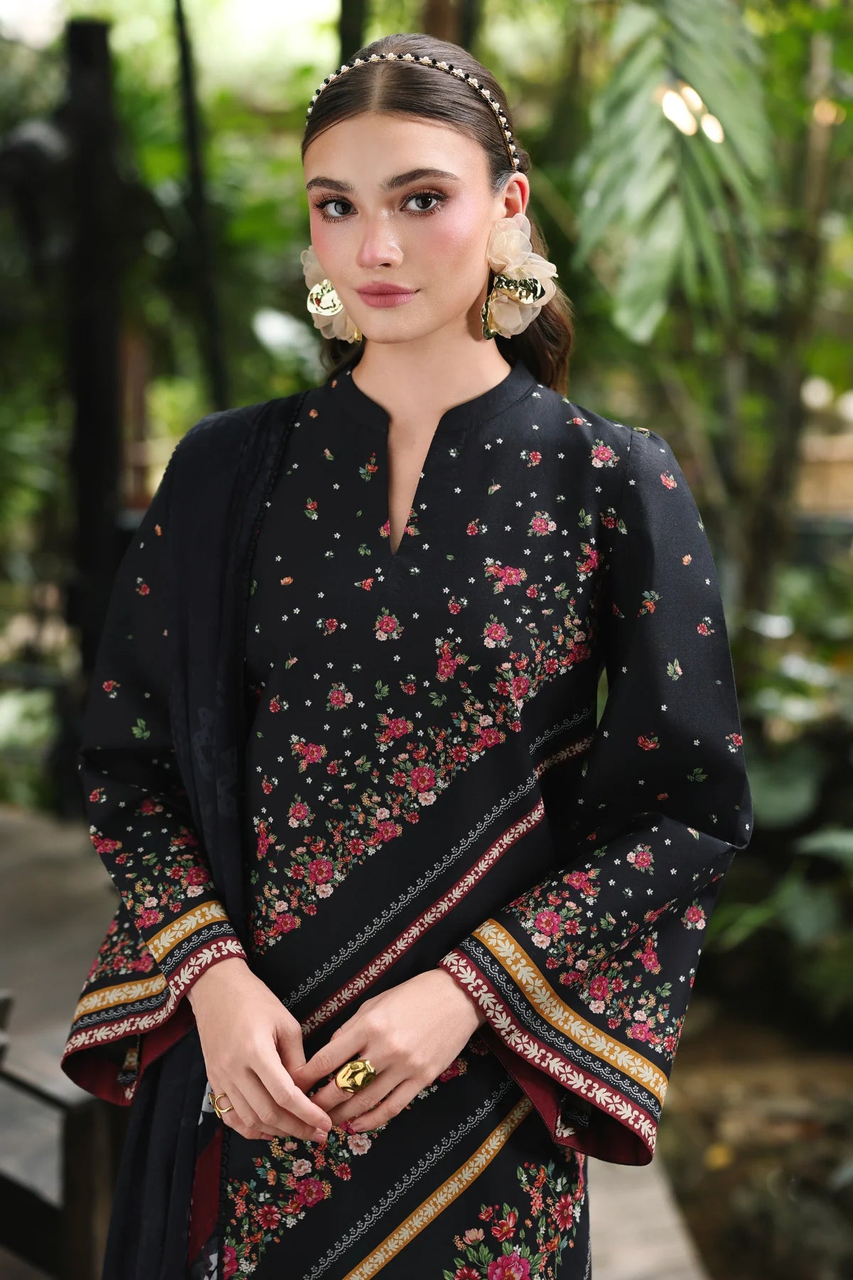 Jazmin 3Pc Printed Lawn Suit USE-9401