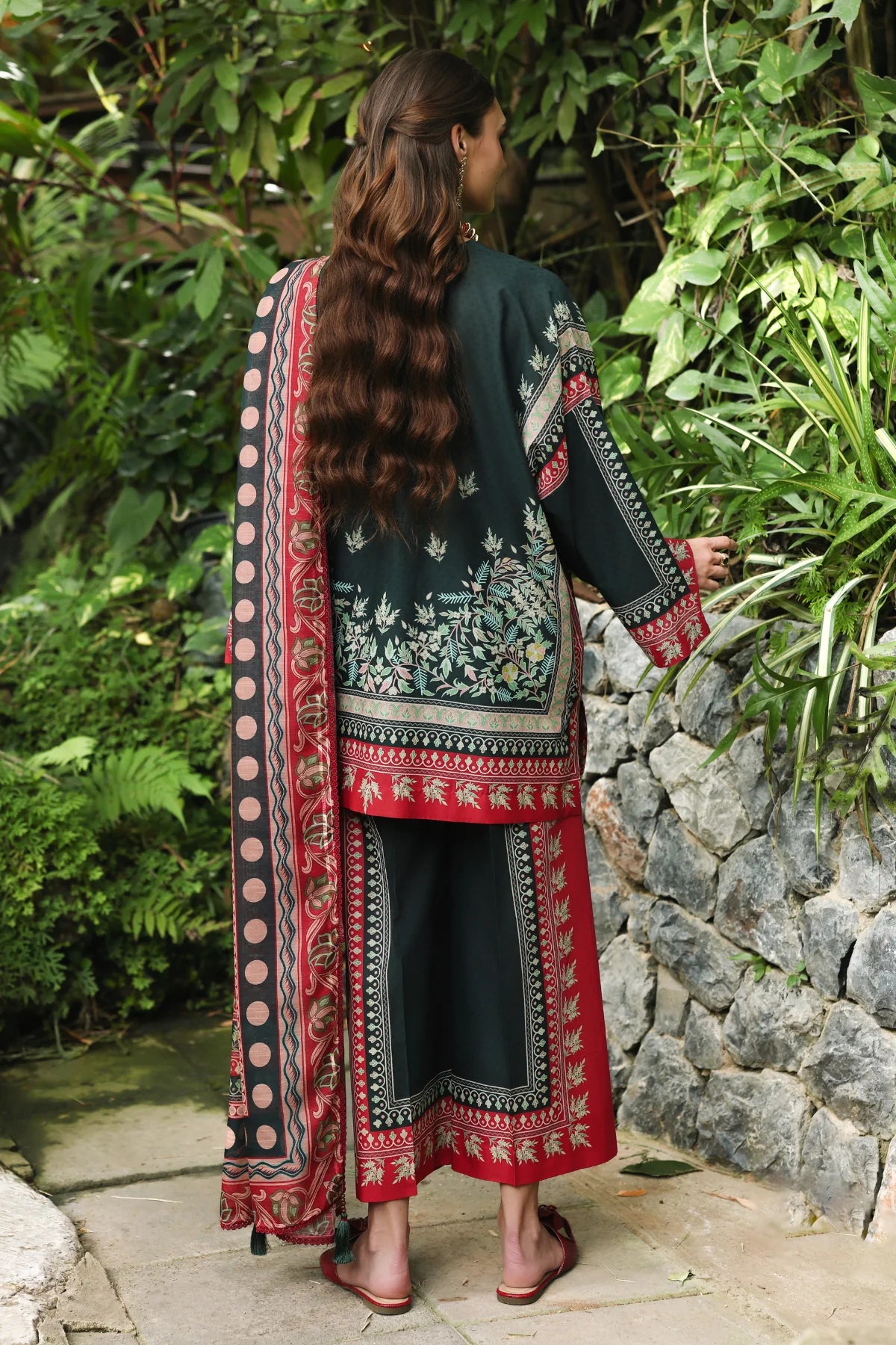Jazmin 3Pc Printed Lawn Suit USE-9403