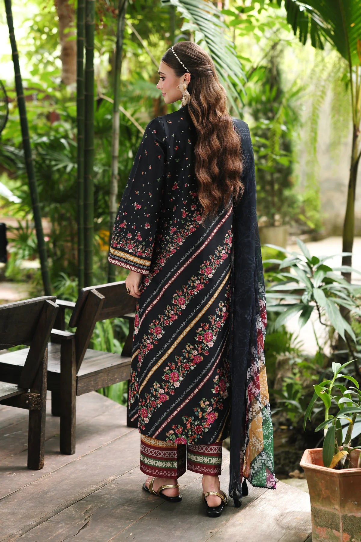 Jazmin 3Pc Printed Lawn Suit USE-9401