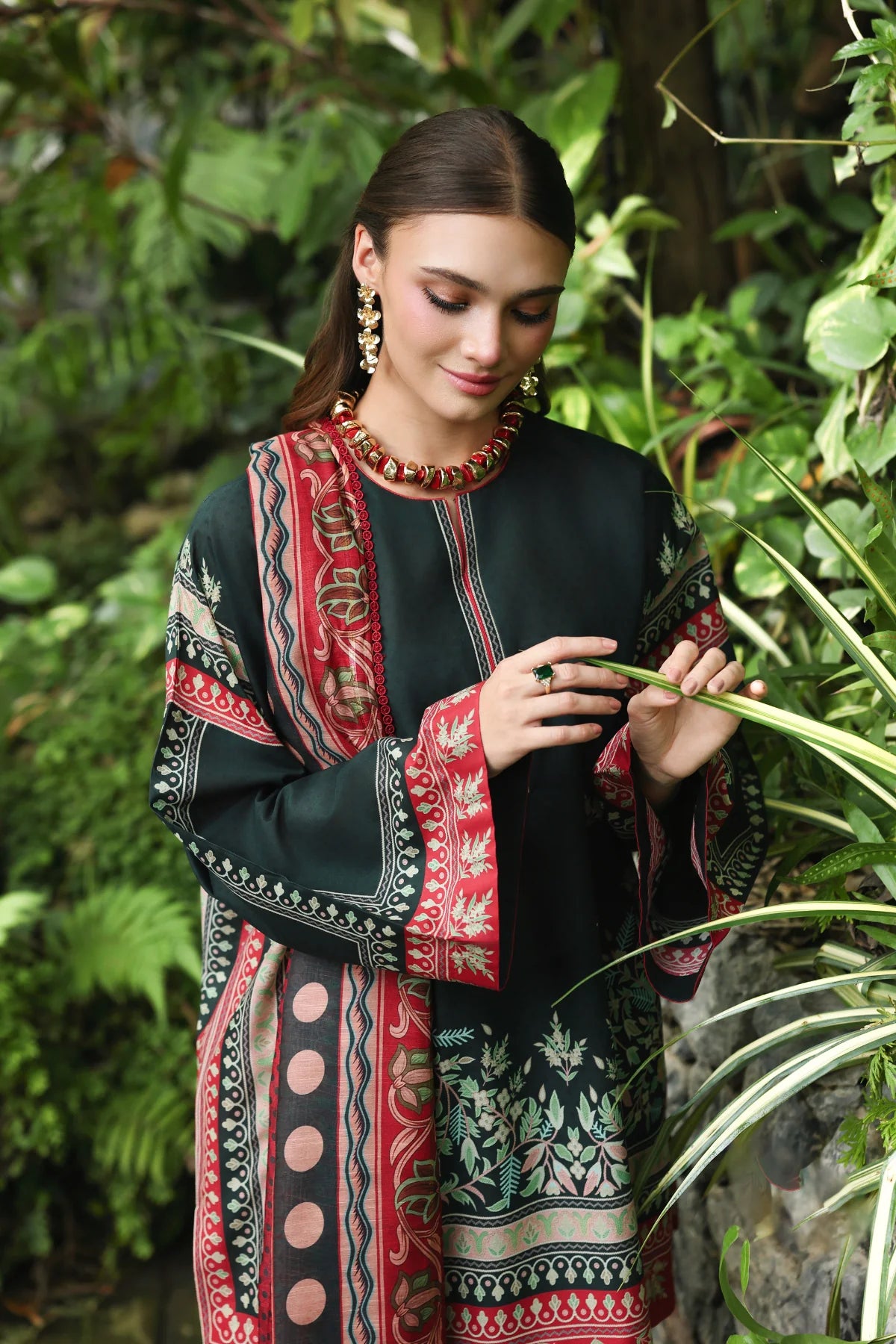 Jazmin 3Pc Printed Lawn Suit USE-9403
