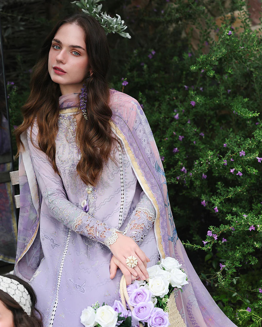 Mushq 3Pc Embroidered Lawn Suit Velvet Ivy