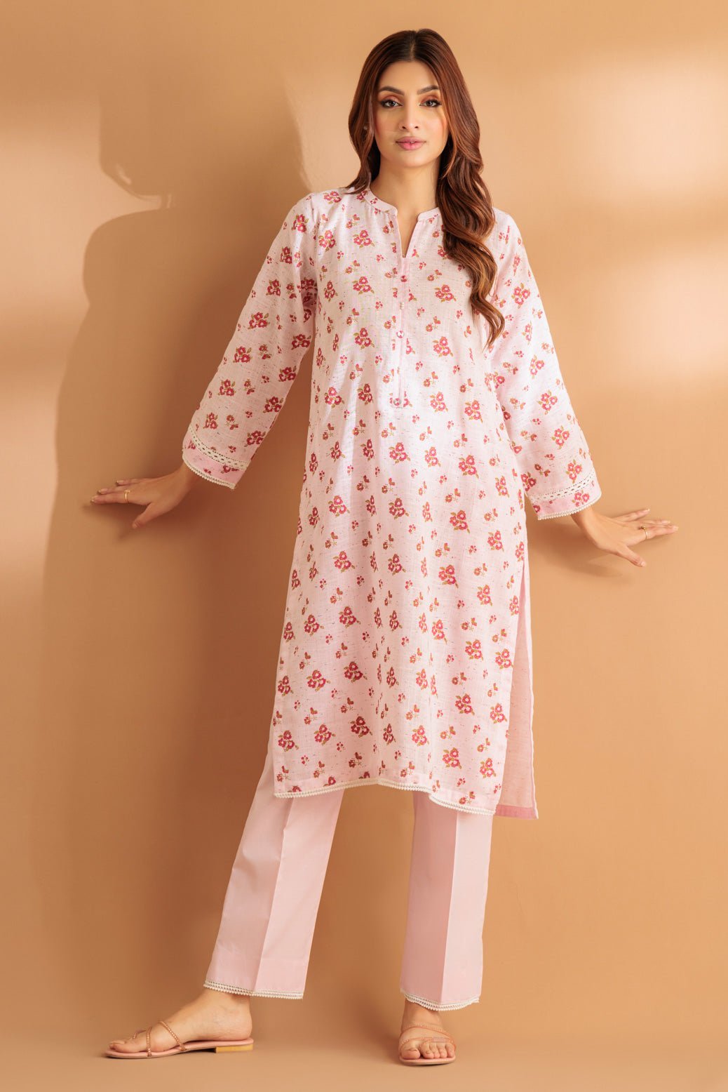 BONANZA SATRANGI 2PC PRINTED CAMBRIC SUIT (WS6232P04)