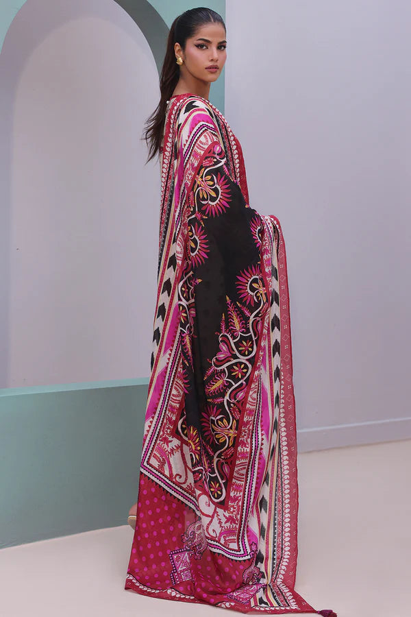 Zellbury 3Pc Printed Cambric Suit 0022 gulbuy.com