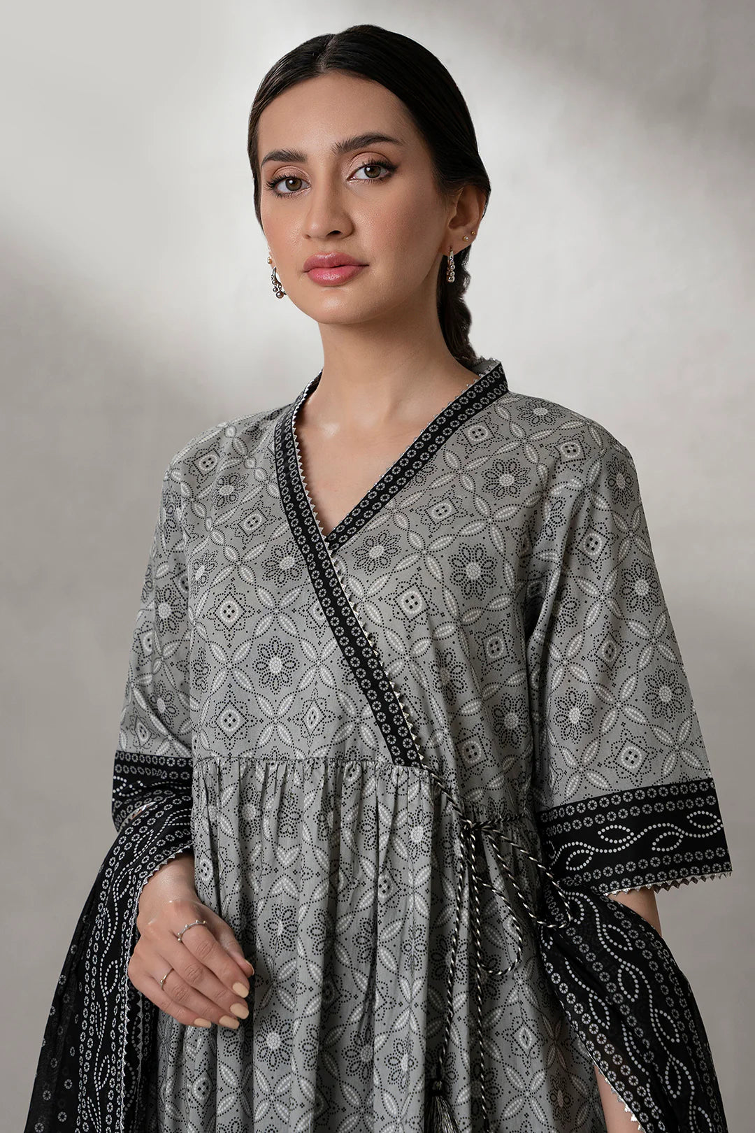 Zellbury 3Pc Printed Lawn Suit 0622 gulbuy.com