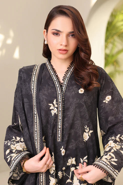 Zellbury 3Pc Printed Lawn Suit 0331 gulbuy.com