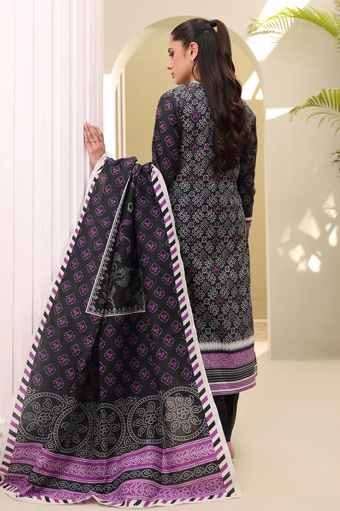 Zellbury 3Pc Printed Lawn Suit 0379 gulbuy.com