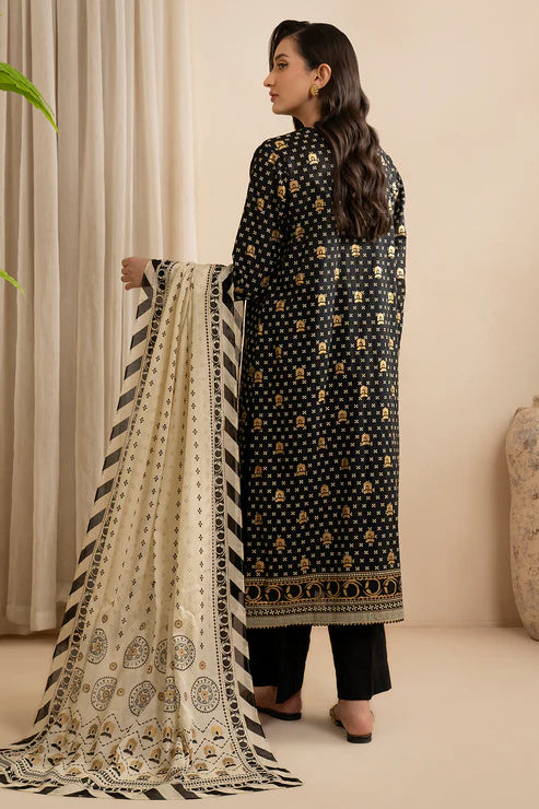 Zellbury 3Pc Printed Lawn Suit 0395 gulbuy.com