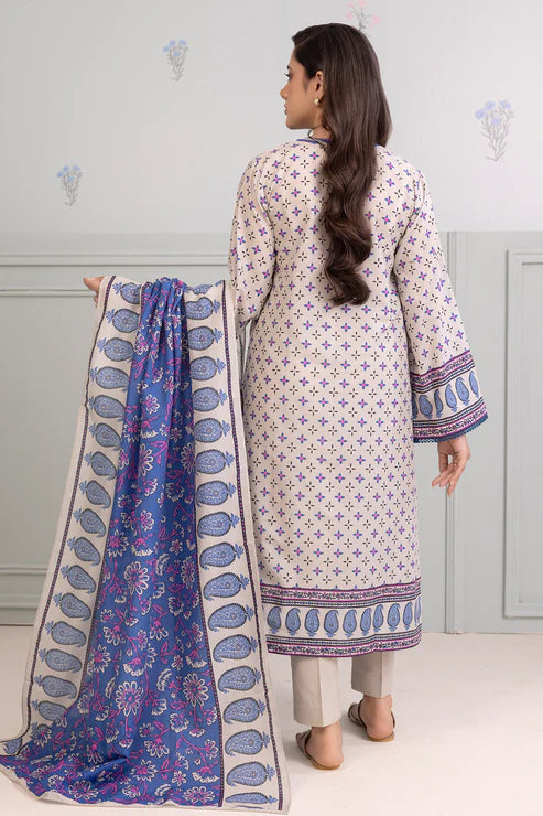 Zellbury 3Pc Printed Lawn Suit 0431 gulbuy.com