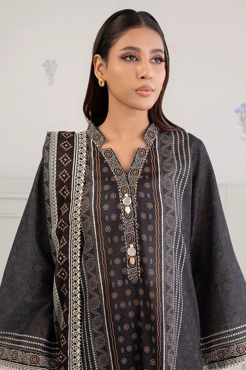 Zellbury 3Pc Printed Lawn Suit 0434 gulbuy.com