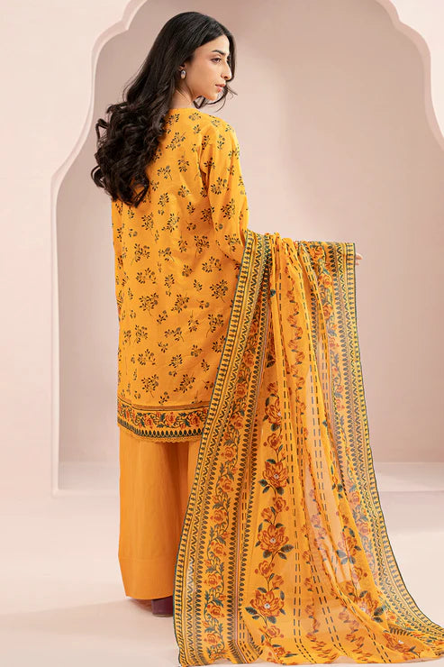 Zellbury 3Pc Printed Lawn Suit 0490 gulbuy.com