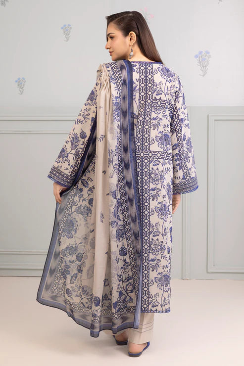 Zellbury 3Pc Printed Lawn Suit 0516 gulbuy.com
