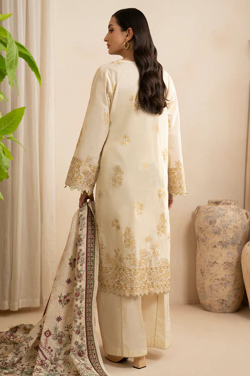 Zellbury 3Pc Printed Lawn Suit 0585 gulbuy.com