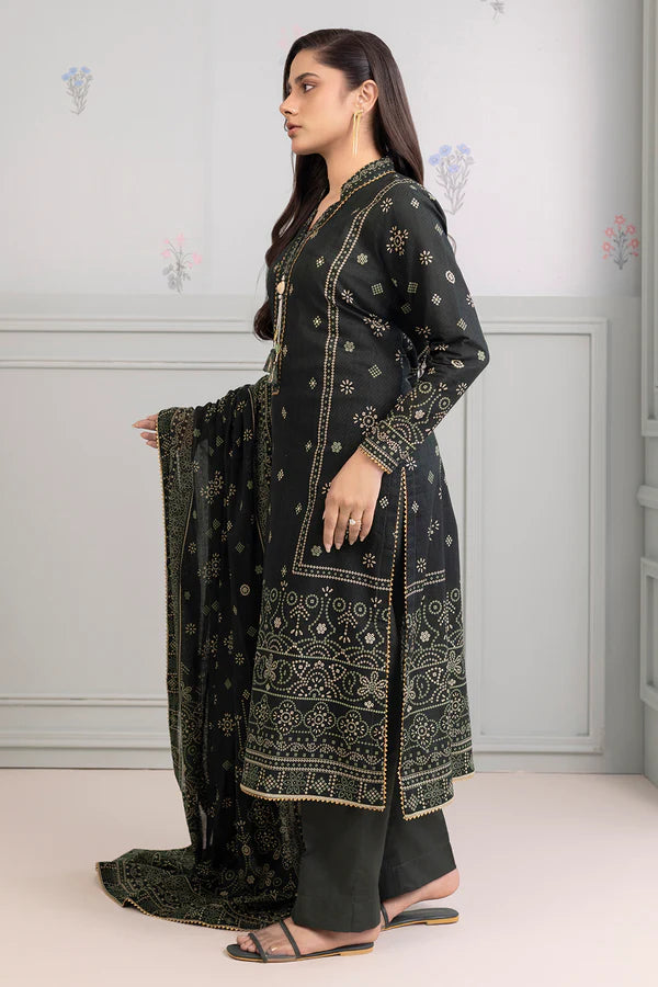 Zellbury 3Pc Printed Lawn Suit 0590 gulbuy.com