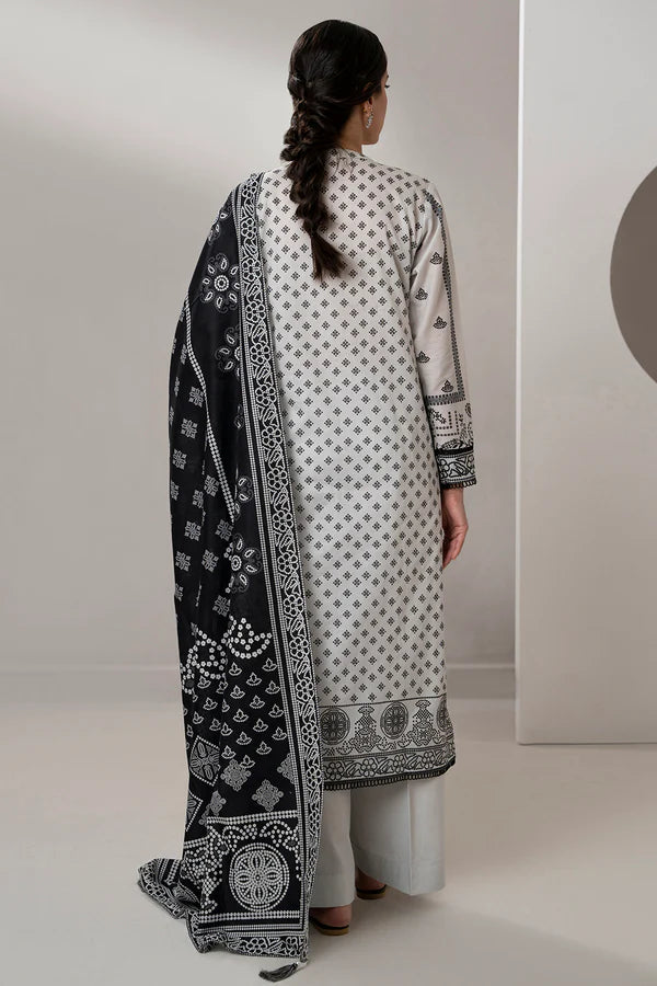 Zellbury 3Pc Printed Lawn Suit 0646 gulbuy.com