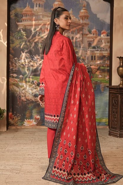 Zellbury 3Pc Printed khaddar Suit 0116899 | WUW24E20436 gulbuy.com