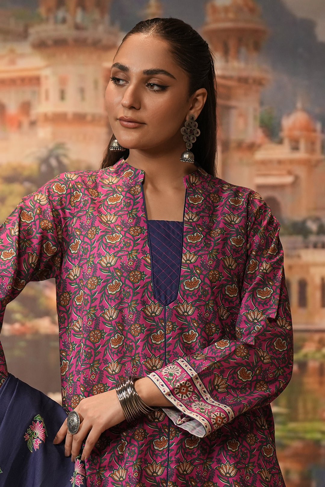Zellbury 3Pc Printed khaddar Suit 0116923 | WUW24X30357 gulbuy.com