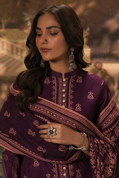 Zellbury 3Pc Printed khaddar Suit 0116937 | WUW24X30360 gulbuy.com