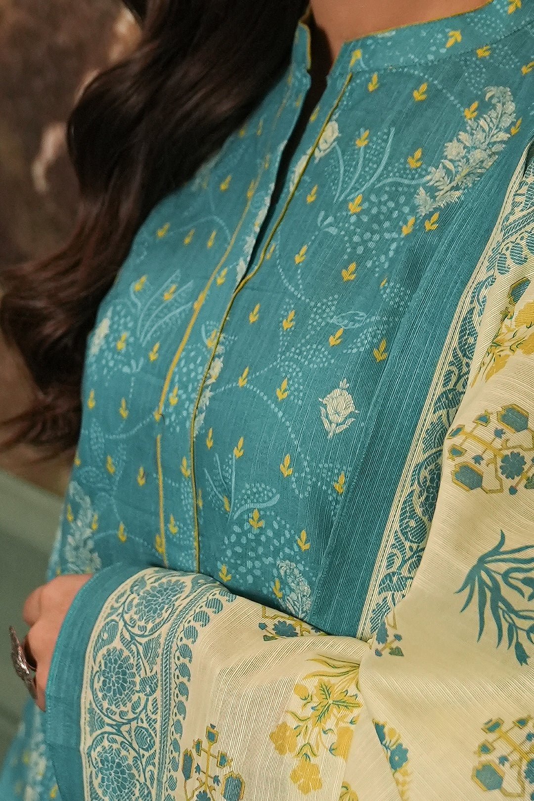 Zellbury 3Pc Printed khaddar Suit 0116960 | WUW24X30364 gulbuy.com