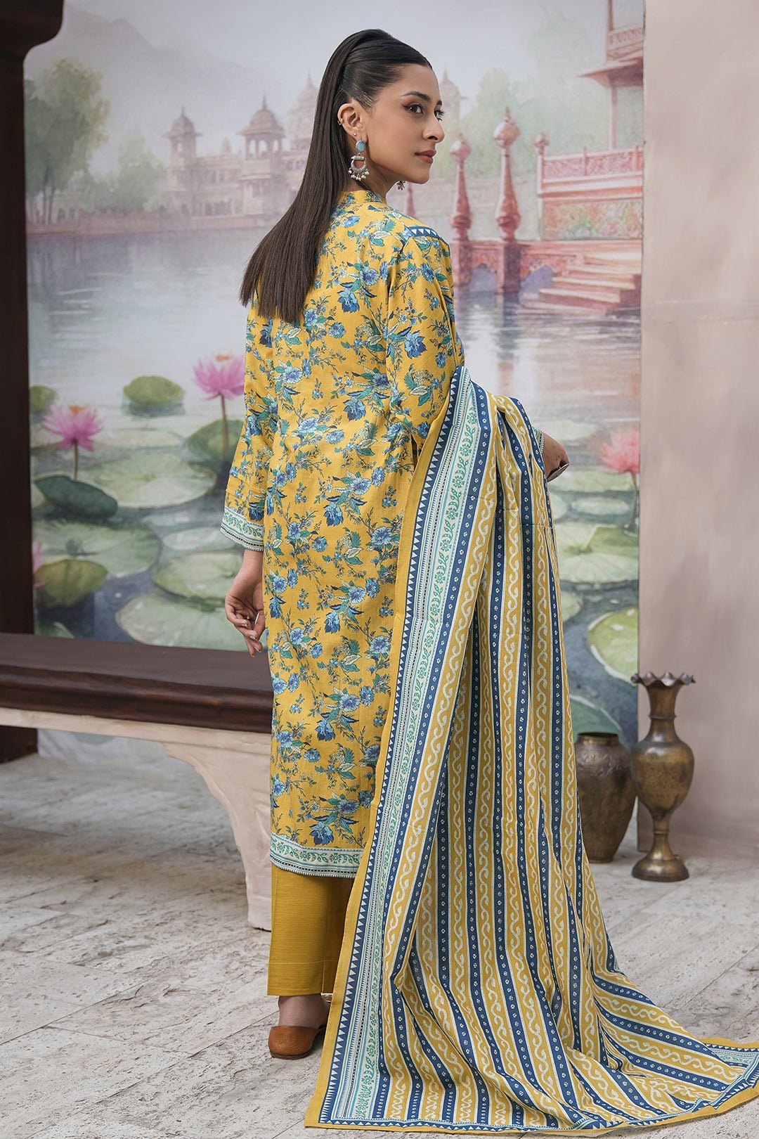 Zellbury 3Pc Printed Khaddar Suit 0116952 | WUW24X30365 gulbuy.com