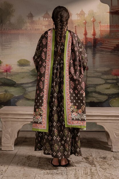 Zellbury 3Pc Printed khaddar 0116918 | WUW24X30441 gulbuy.com