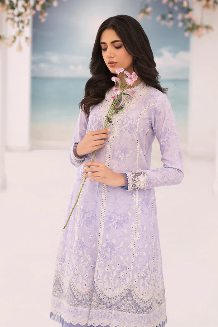 Jazmin 3Pc Embroidered Lawn Suit USE-9239 gulbuy.com