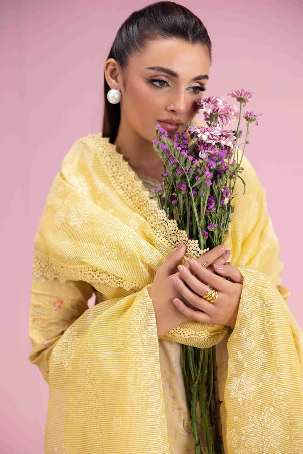 Aabyaan 3Pc Embroidered Lawn Suit MAHVEEN AP-04 gulbuy.com