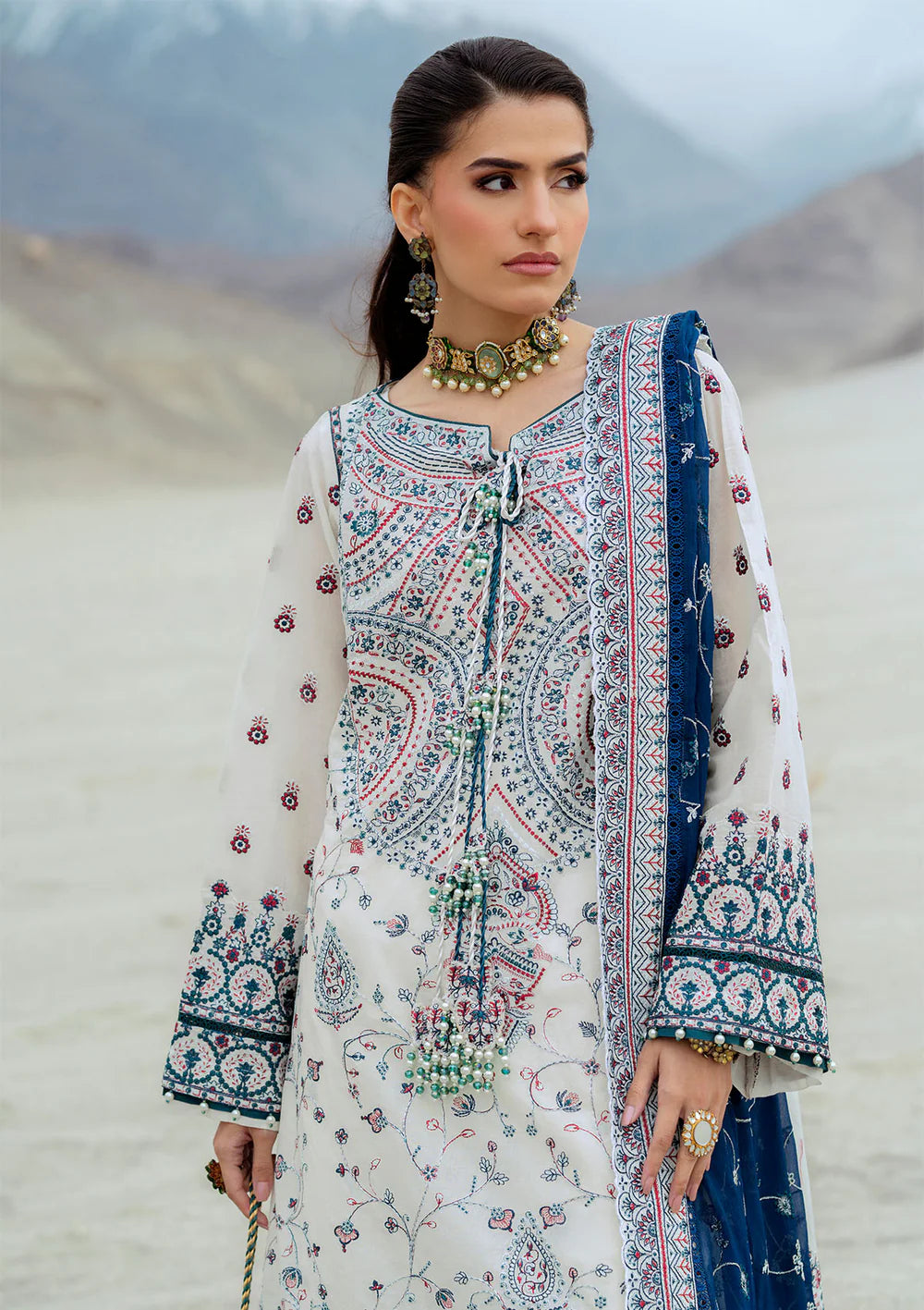 Aik Atelier 3Pc Embroidered Lawn Suit '25 VOL. 1-LOOK 02 gulbuy.com
