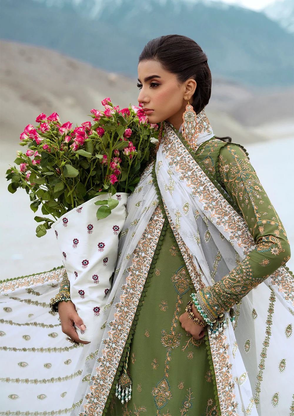 Aik Atelier 3Pc Embroidered Lawn Suit '25 VOL. 1-LOOK 06 gulbuy.com