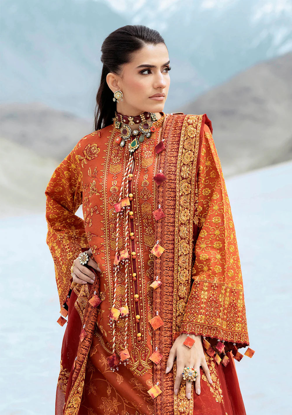 Aik Atelier 3Pc Embroidered Lawn Suit '25 VOL. 1-LOOK 07 gulbuy.com