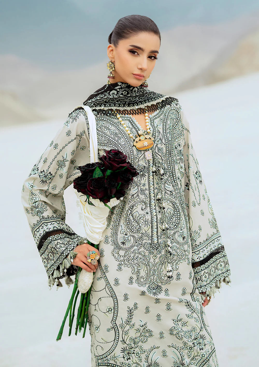 Aik Atelier 3Pc Embroidered Lawn Suit '25 VOL. 1-LOOK 08 gulbuy.com