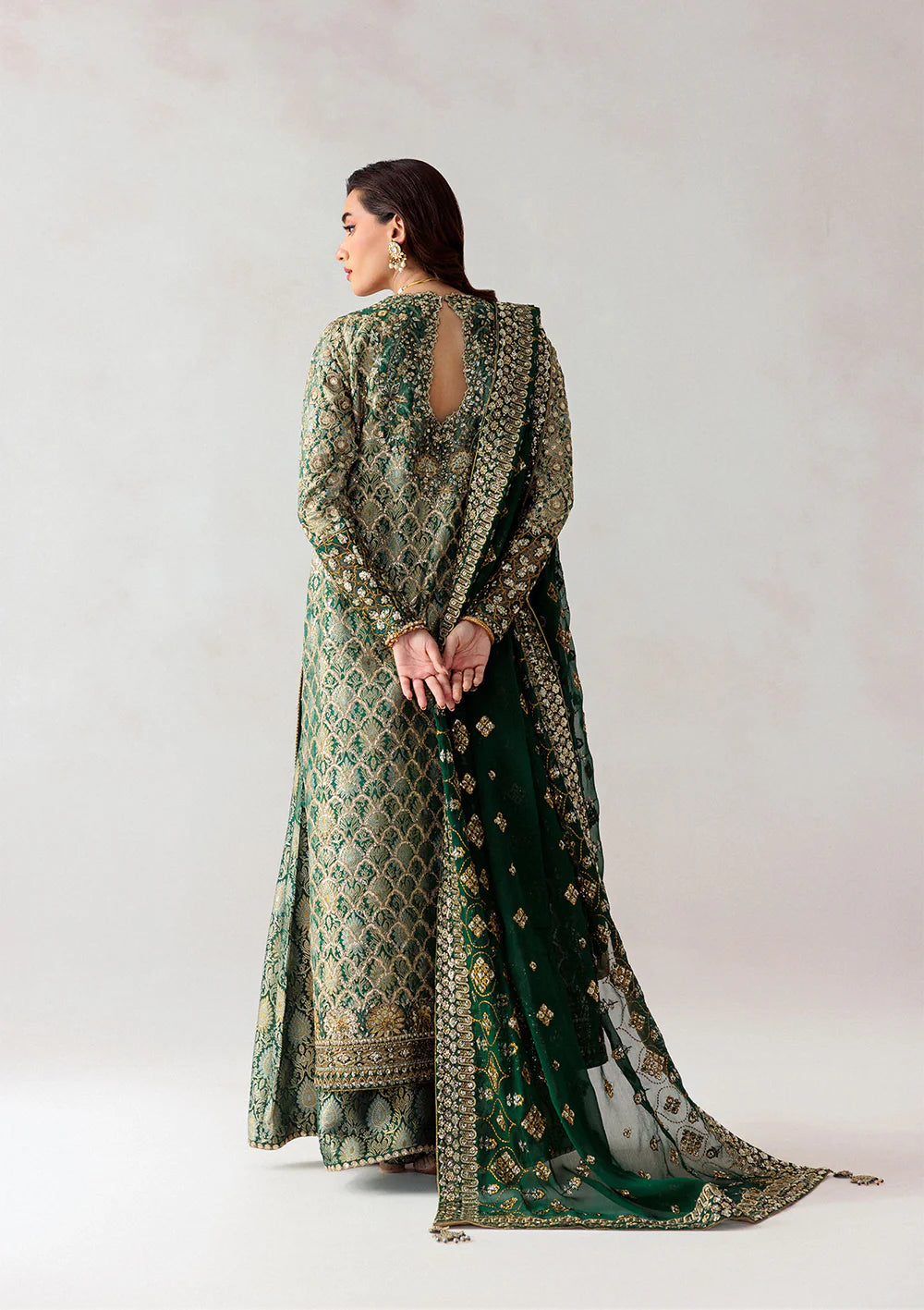 Aik Atelier 3Pc Embroidered Organza Suit '25 Vol. 1-Look 01 gulbuy.com