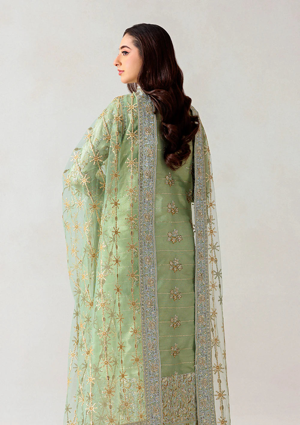 Aik Atelier 3Pc Embroidered Tissue Suit '25 Vol. 1-Look 04 gulbuy.com