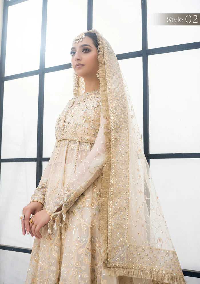 Aik Atelier 3PC Embroidered Chiffon Suit '23 VOL. 2-LOOK 05 gulbuy.com